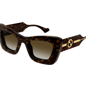 Gucci 1552S Havana 002 Size 49, Sunglasses - Dayal Opticals