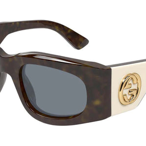 Gucci 1664S Tortoise & Grey 003 Size 51, Sunglasses - Dayal Opticals