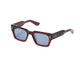 CRYSTAL BURGUNDY & DARK BLUE AKS114-B / 52