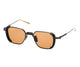 BRUSHED BLACK & AMBER BROWN AKS513-B / 49