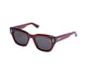 CRYSTAL BURGUNDY & DARK GREY AKS527B / 50