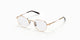 BRUSHED WHITE GOLD & DARK TORTOISE AKX300-A / 49