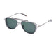 BRUSHED SHINY PALLADIUM & DEEP EMERALD GREEN AKS525B / 54