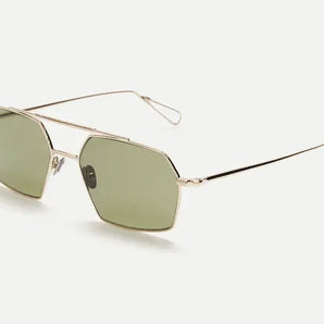 AHLEM HAUSSMANN GREY GOLD Sunglasses size 57 – Dayal Opticals 