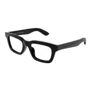 Alexander McQueen 0392OBlack 001 Size 51  Frame, – Dayal Opticals