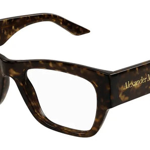 Alexander McQueen 0436O  Dark Tortoise 002
Size 52  Frame, – Dayal Opticals