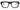 Alexander McQueen 0452O Black 001 Size 52  Frame, – Dayal Opticals