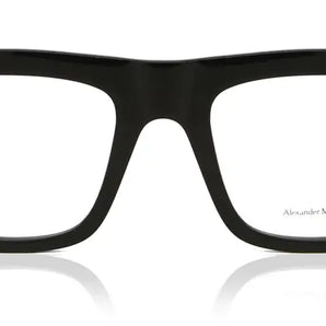 Alexander McQueen 0452O Black 001 Size 52  Frame, – Dayal Opticals