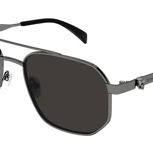 Alexander Mcqueen 0458S Gunmetal 001 Size 58 Sunglasses - Dayal Opticals