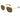 Alexander Mcqueen 0458S Gold Brown 002 Size 58 Sunglasses - Dayal Opticals