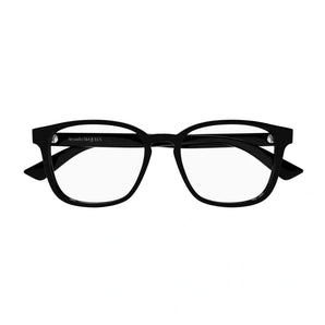 Alexander McQueen 0462O Black 001 Size 53  Frame, – Dayal Opticals