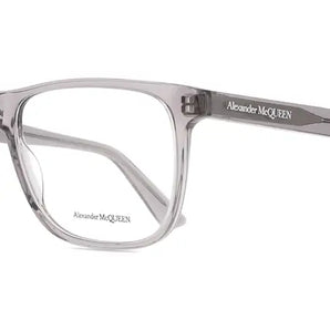 Alexander McQueen 0463O Grey 003 Size 56 Frame, – Dayal Opticals