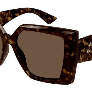 Alexander Mcqueen 0467S Tortoise  002 Size 56 Sunglasses - Dayal Opticals