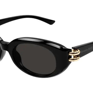 Alexander Mcqueen 0469S Black 001  Size 50 Sunglasses - Dayal Opticals