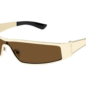 Alexander Mcqueen 0491S Gold 003 Sunglasses, Size 99 – Dayal Opticals