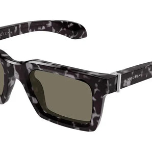 Alexander Mcqueen 0506 Havana  002 Sunglasses, Size 50 – Dayal Opticals