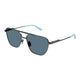 GUNMETAL GREY & BLUE 004 / 57