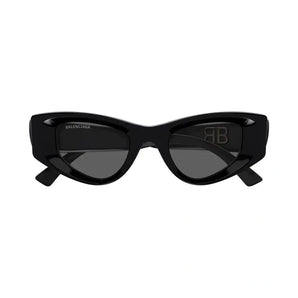 Balenciaga 0243S Black 001 Sunglasses, Size 48 – Dayal Opticals