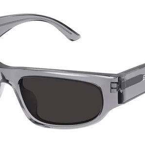 Balenciaga 0388S Transparent Grey 004 Sunglasses, Size 56 – Dayal Opticals