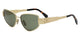 GOLD & BROWN HAVANA /GREY & GREEN 30N / 55