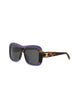 HAVANA/VIOLET & MULTI COLOR 56A / 55