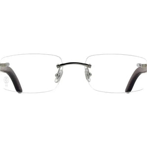 Cartier 0052O silver brown 004  frame ,  size 53  - Dayal Opticals India