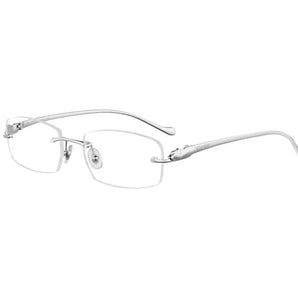 Cartier 0061O silver 003  frame ,  size 53  - Dayal Opticals India