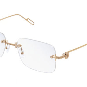 Cartier 0170O gold 001 frame, size 55 - Dayal Opticals India 