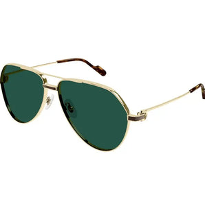 Cartier 0334S gold & green  002 sunglasses,  size   - Dayal Opticals India