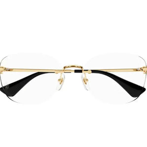 Cartier 0414O gold & black  001 frame,  size 56  - Dayal Opticals India