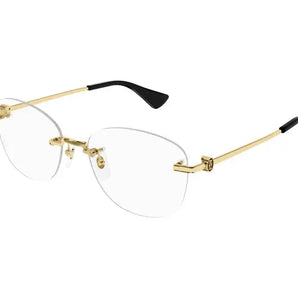 Cartier 0414O gold & black  001 frame,  size 56  - Dayal Opticals India