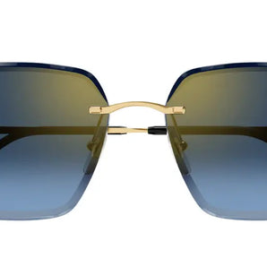 Cartier 0466S gold & blue 002 sunglasses,  size 58  - Dayal Opticals India