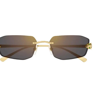 Cartier 0474S gold grey 001 sunglasses,  size 56  - Dayal Opticals India