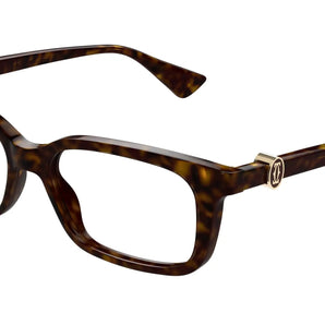 Cartier 0525O havana 002 frame,  size 53  - Dayal Opticals India