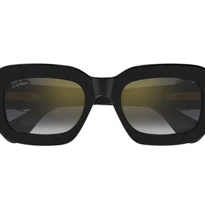 Cartier 0546S black & grey 001 sunglasses,  size 52  - Dayal Opticals India         