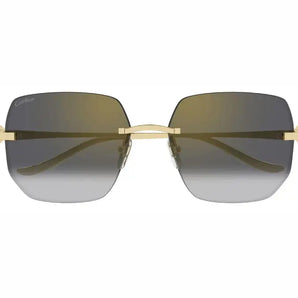 Cartier 0549S gold & grey 001 sunglasses,  size 57  - Dayal Opticals India       