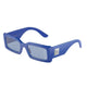 METALLIC BLUE & LIGHT BLUE MIRROR SILVER 337833 / 53