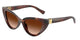 SHINY DARK RED BROWN TORTOISE 322274 / 52