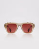SMOKE QUARTZ GOLD DARK RED / 52