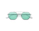 SILVER & AQUA GREEN  C.1-48 / .