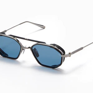 Akoni Eris-Two Matte Navy Aks508-B Size 51, Sunglasses - Dayal opticals