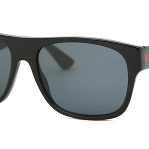 Gucci 0341S Black & Grey 001 Sunglasses, Size 56 -Dayal Opticals  