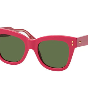 Gucci 1082S Pink & Green 004 Sunglasses, Size 52 - Dayal Opticals 