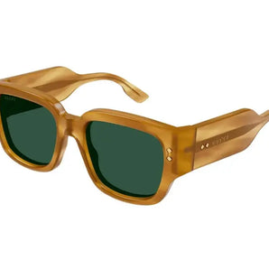 Gucci 1261S Light Havana & Brown Green 004 Sunglasses, Size 54 – Dayal Opticals