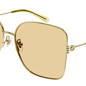 Gucci 1282SA Gold & Orange 005 Sunglasses, Size 62 – Dayal Opticals