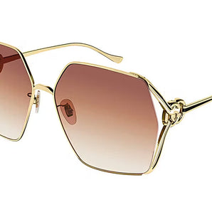 Gucci 1322SA Gold 004 Size 64, Sunglasses - Dayal Opticals