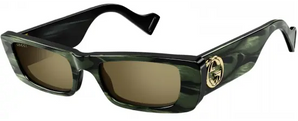 Gucci 0544S Green 014 Sunglasses, Size 52 – Dayal Opticals