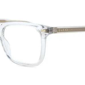 Gucci 0026O Shiny Transparent Grey 010 Frame, Size 53 – Dayal Opticals