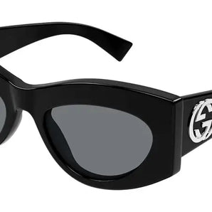 Gucci 1843S Black 001 Sunglasses, Size 53 – Dayal Opticals