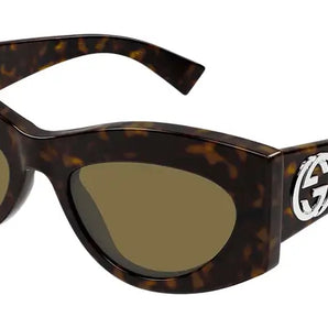 Gucci 1843S Tortoise 002 Sunglasses, Size 53 – Dayal Opticals